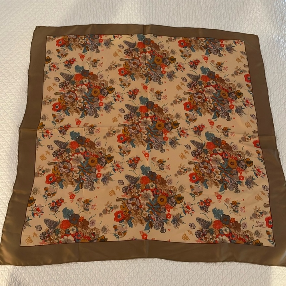 Vintage Liberty of London Silk Scarf